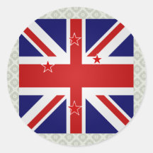 New Zealand High quality Flag Stickers
