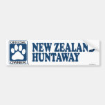 New Zealand Huntaway Blue Bumper Stickers