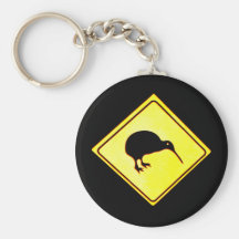 New Zealand Kiwi Keychains