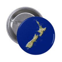 New Zealand Map Button
