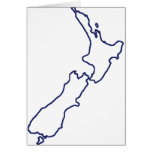 New Zealand Map cards