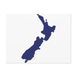 New Zealand Map postcards