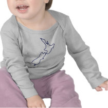 New Zealand Map Tees