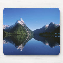 New Zealand, Mitre Peak, Milford Sound, Mousepad