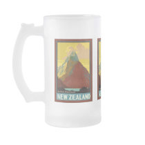 New Zealand ~ Mount Cook ~ Vintage Travel Mug