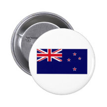 New Zealand National Flag Button