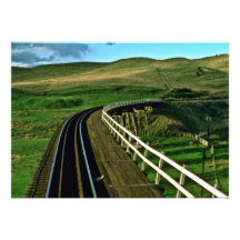 New Zealand Rail En Route To Wellington Custom Invite