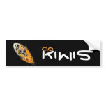 New Zealand rugby supporters "Kiwis" stickers bumper stickers