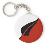New Zealand Silver Fern Keychain