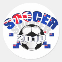New Zealand Soccer Celebration Stickers