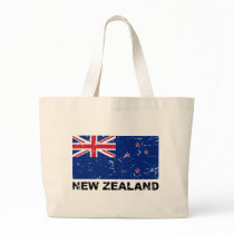 New Zealand Vintage Flag Canvas Bag