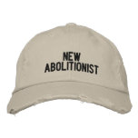 NewAbolitionist embroidered hats