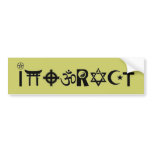 newandimprovedinteract bumper stickers