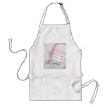 newborn baby shoes apron