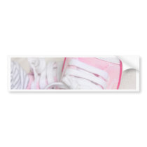 newborn baby shoes bumper sticker