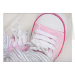 newborn baby shoes cards