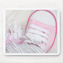 newborn baby shoes mousepads