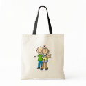 Newborn Baby Stick Figure Bag