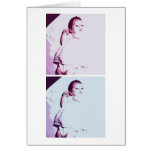 Newborn Baby Twins Greeting Cards