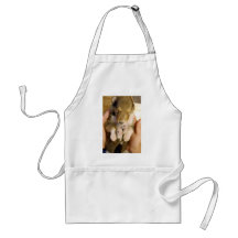 Newborn Collie Puppy Aprons