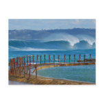 Newcastle Beach from the Canoe Pool postcards
