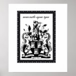 newcastle coat of arms posters