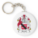 Newell Family Crest keychains