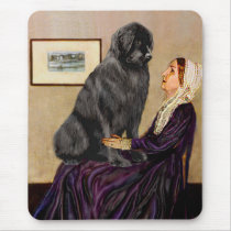 Newfie 1 - Whistler's Mother Mouse Mat