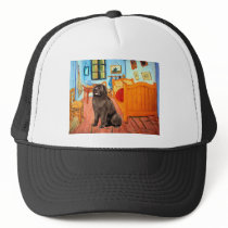 Newfie (brown) - Room at Arles Trucker Hat