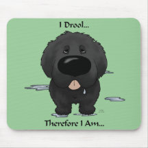 Newfie (Landseer) - I Drool Mousepad