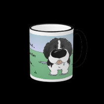 Newfie (Landseer) - I Drool mugs
