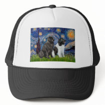Newfie Pair (B1+L) - Starry Night Mesh Hat