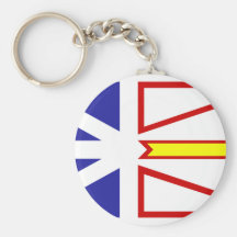 Newfoundland And Labrador flag Key Chain
