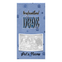 Newfoundland DUDE Photo Greeting Card