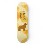 Newfoundland - Gold Leaves Design skateboards