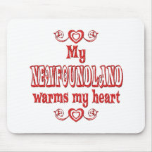NEWFOUNDLAND Love Mouse Pads