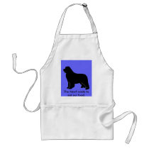 newfoundland silhouette apron