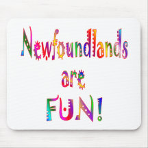 Newfoundlands are Fun Mouse Mats