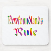 NEWFOUNDLANDS RULE MOUSE PADS