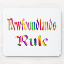 Newfoundlands Rule Mouse Pads