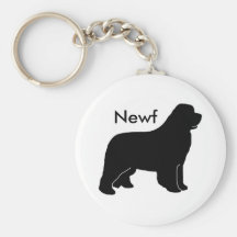 Newfy newf keychain