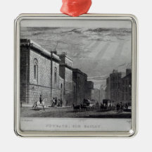 Newgate prison and the Old Bailey Christmas Ornament