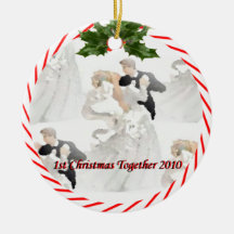 Newly Wed Christmas 2010 Christmas Ornaments