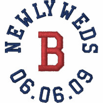 Newlyweds Monogram With Date Polo