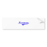 Newman Surname Classic Style bumper stickers