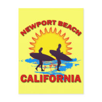 NEWPORT BEACH CALIFORNIA POSTCARD