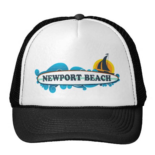 Newport Beach. Trucker Hat