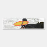 Newport Rhode Island Surfer Bumper Sticker