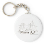 Newport RI Keychain