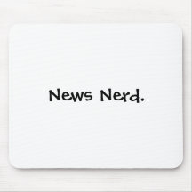 News Nerd. Mouse Pad